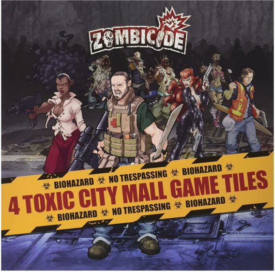 Zombicide: Toxic City Mall – 4 Game Tiles