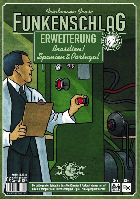 Funkenschlag: Erweiterung Brasilien/Spanien & Portugal