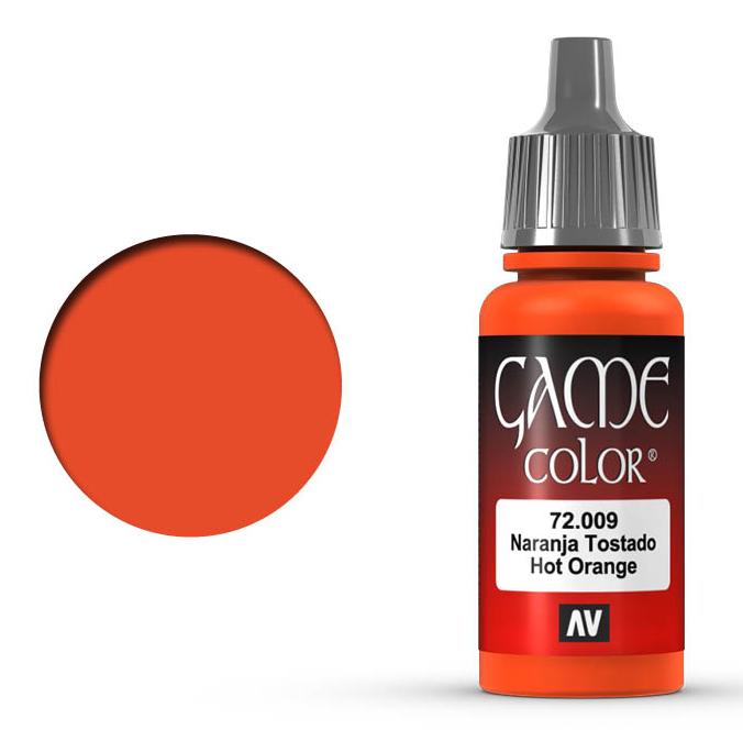 Game Color: Hot Orange