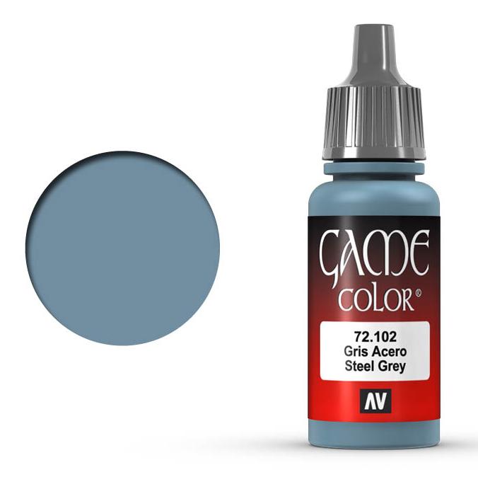 Game Color: Steel Grey