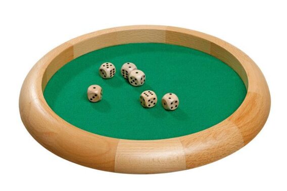 Würfelbrett / Dice Tray L (Buche)