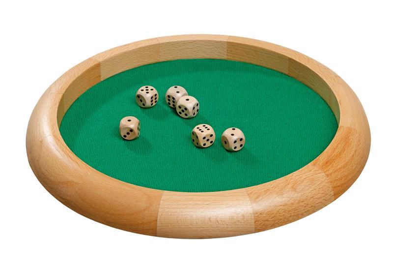Würfelbrett / Dice Tray L (Buche)
