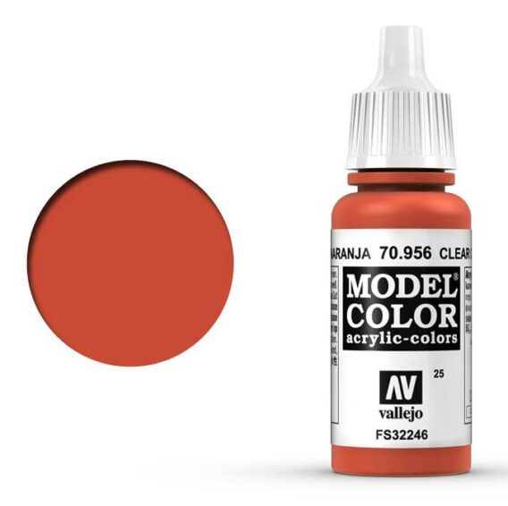 Model Color: Clear Orange