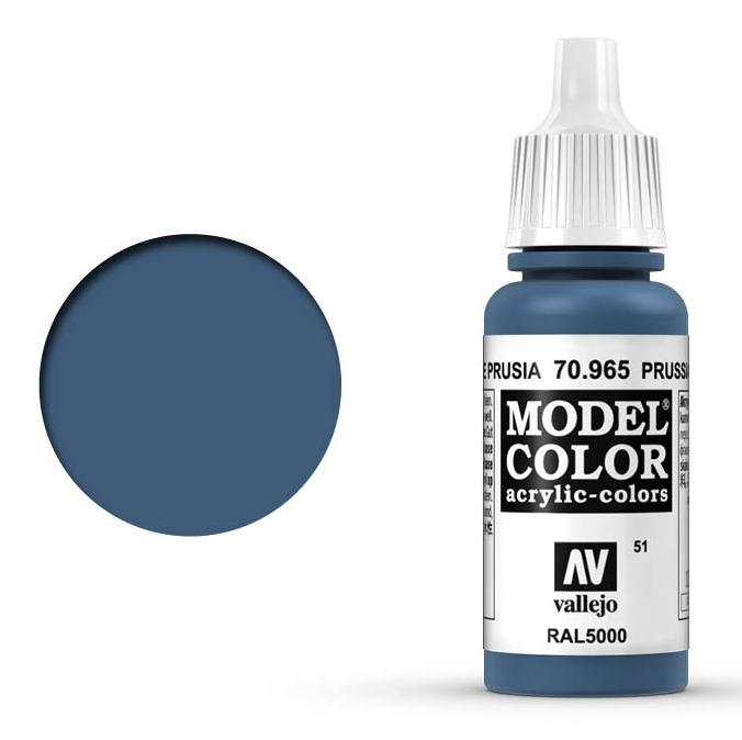 Model Color: Prussian Blue