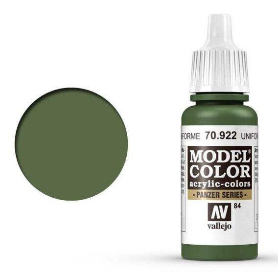 Model Color: Uniform Green
