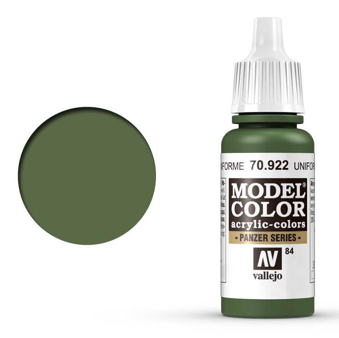 Model Color: Uniform Green