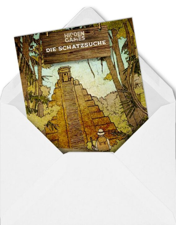 Hidden Games: Die Schatzsuche Rätselkarte