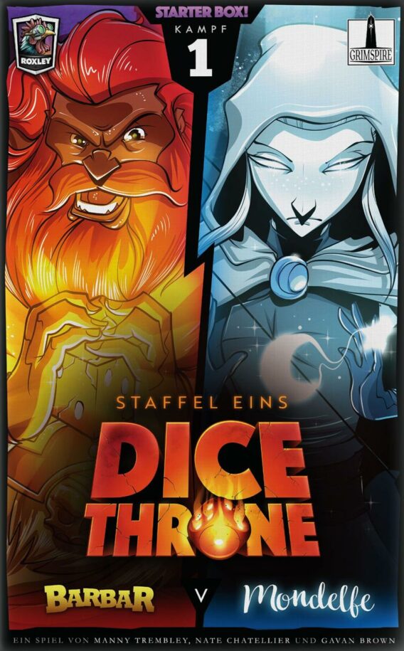Dice Throne: Season One ReRolled – Barbar v. Mondelfe