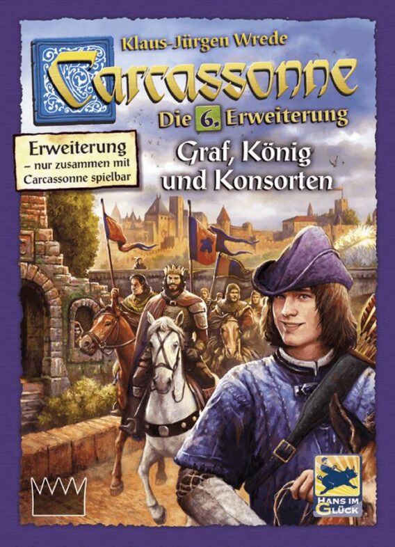 Carcassonne: Die 6. Erweiterung – Graf, König und Konsorten