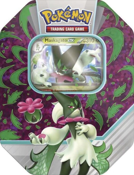 Pokémon-Sammelkartenspiel: Maskagato EX Tin Box