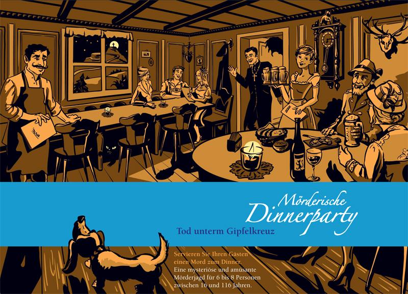 Mörderische Dinnerparty: Tod unterm Gipfelkreuz