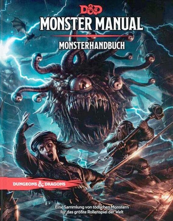 Dungeons & Dragons 5. Edition – Monsterhandbuch / Monster Manual