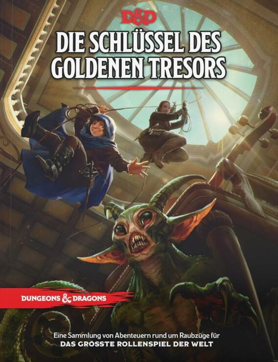 Dungeons & Dragons 5. Edition – Die Schlüssel des goldenen Tresors