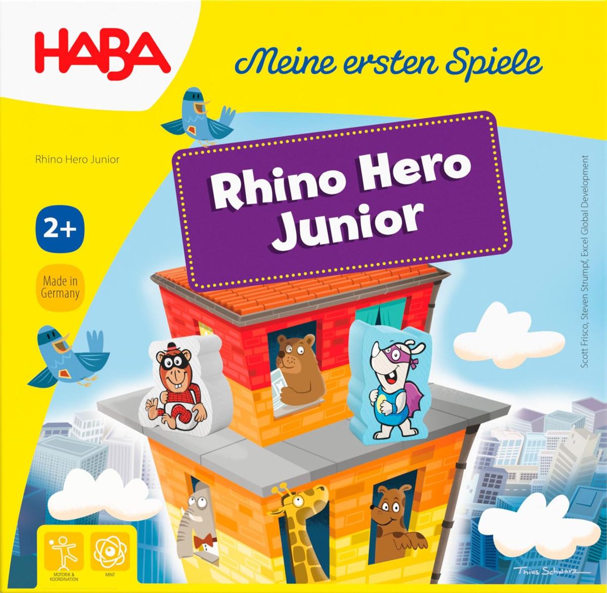 Meine ersten Spiele: Rhino Hero Junior