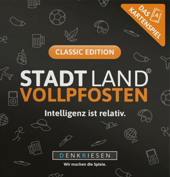 Stadt Land Vollpfosten: Das Kartenspiel – Classic Edition