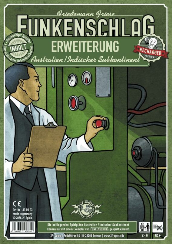 Funkenschlag: Australien & Indischer Subkontinent