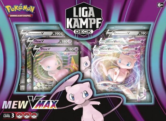 Pokémon-Sammelkartenspiel: Liga Kampf Deck Mew VMAX