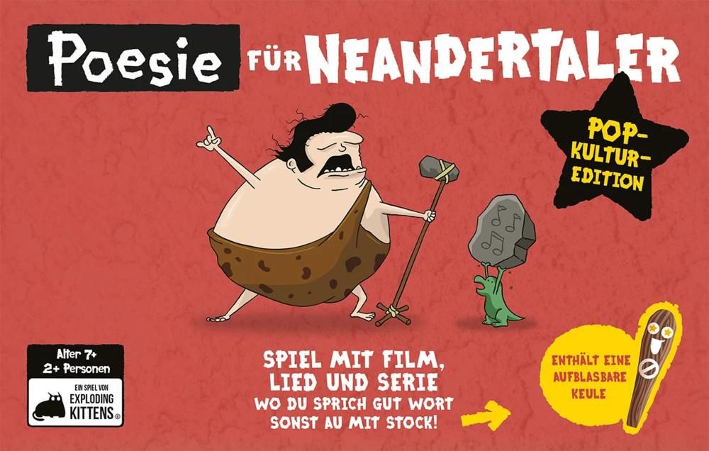 Poetry for Neanderthals: Pop Culture Edition