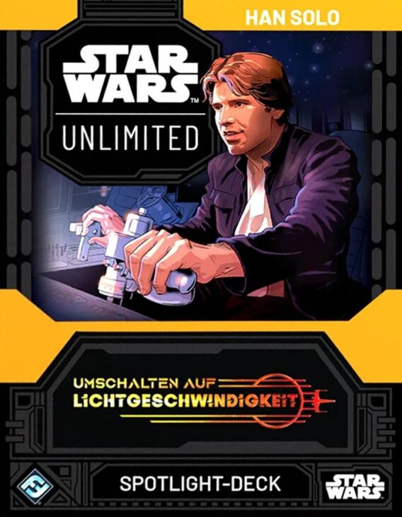 Star Wars: Unlimited – Umschalten auf Lichtgeschwindigkeit: Spotlight-Deck Han Solo