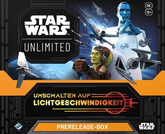 Star Wars: Unlimited – Umschalten auf Lichtgeschwindigkeit: Prerelease-Box