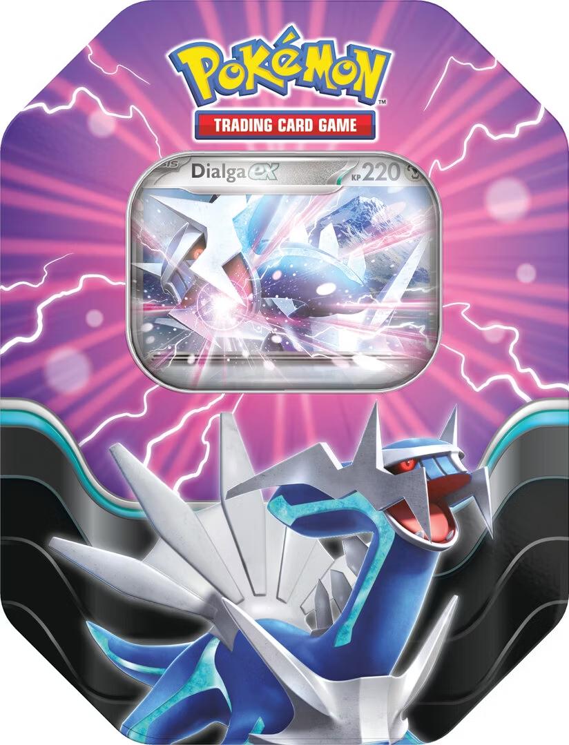 Pokémon-Sammelkartenspiel: Dialga EX (Tin Box #118)