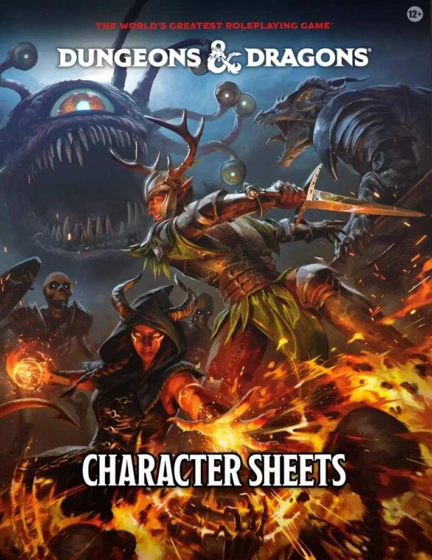 Dungeons & Dragons: Character Sheets 2024