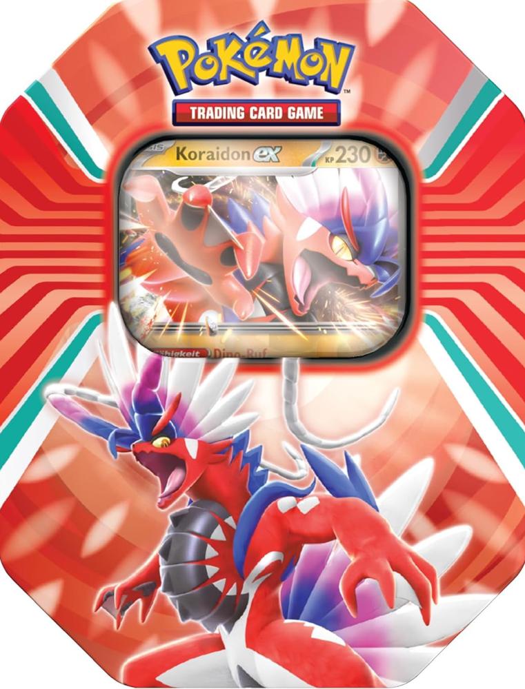 Pokémon-Sammelkartenspiel: Koraidon EX Tin Box