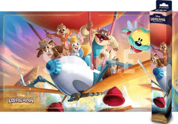 Disney Lorcana: Playmat / Spielmatte Rescue Rangers / Ritter des Rechts