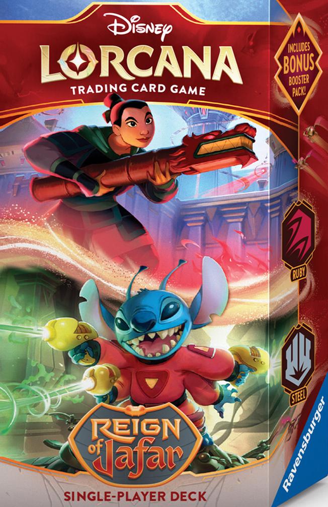 Disney Lorcana: Reign of Jafar - Starter Ruby / Steel