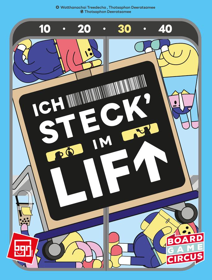 Ich steck' im Lift