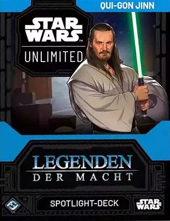 Star Wars: Unlimited – Legenden der Macht Qui-Gon Jinn Spotlight Deck