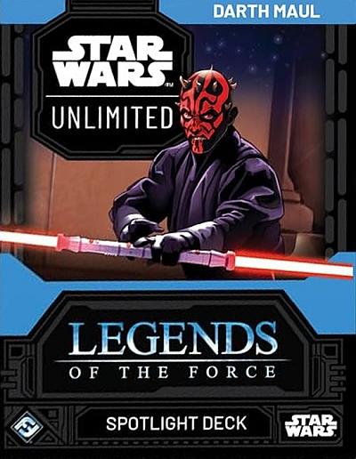 Star Wars: Unlimited – Legends of the Force Darth Maul Spotlight Deck