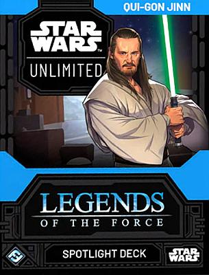 Star Wars: Unlimited – Legends of the Force Qui-Gon Jinn Spotlight Deck