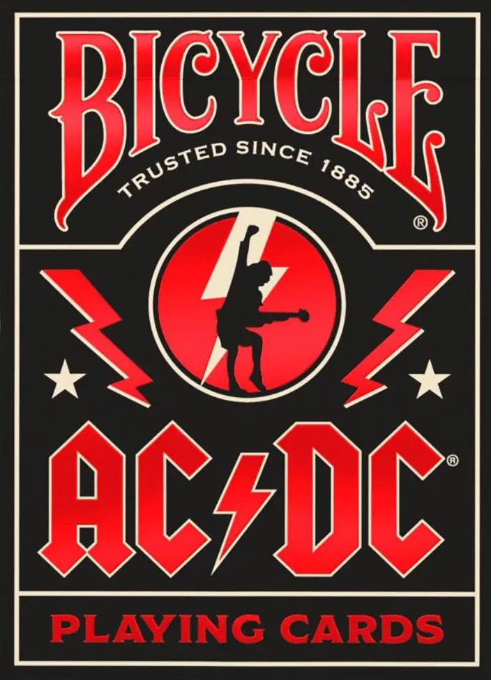 Spielkarten: Bicycle Poker Deck – AC/DC