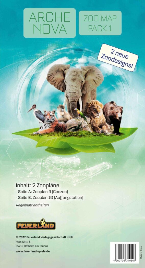 Arche Nova: Zoo Map Pack 1